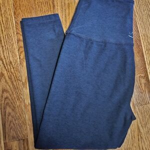 Beyond Yoga Spacedye Blue High-Waisted Capri Leggings